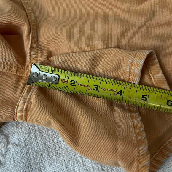 Pistola Parker Cotton Utility Romper Distressed Orange Utility Size M Cotton - Picture 7 of 9